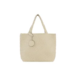 Braided, ivory platin