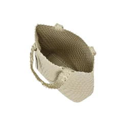 Braided, ivory platin