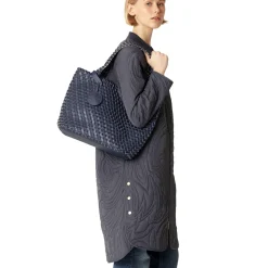 Braided, ombre blue metallic ombre blue