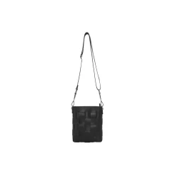 Braided Squared Cross-Body, black