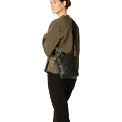 Braided Squared Cross-Body, black