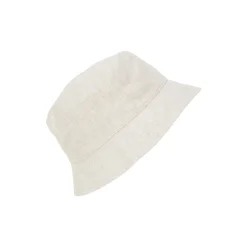 Bucket Hat Linen, antique white
