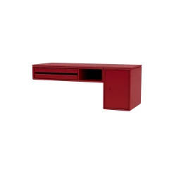 BUREAU skrivebord, 165 beetroot