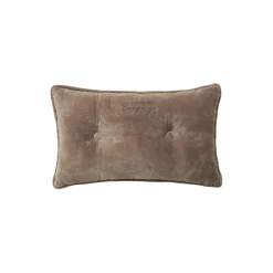 Buttoned Pillow, stone
