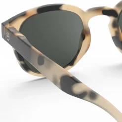 #C SUN solbriller, light tortoise