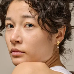 Caia Small Earring, pearls