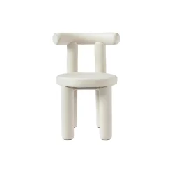 Calan stol, fjøjl cremehvid