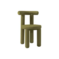 Calan stol, fjøjl olivengrøn