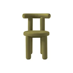 Calan stol, fjøjl olivengrøn