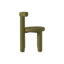 Calan stol, fjøjl olivengrøn