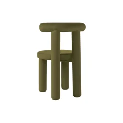Calan stol, fjøjl olivengrøn