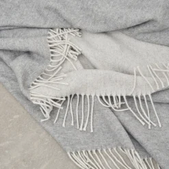 CALM Throw, shades of grey