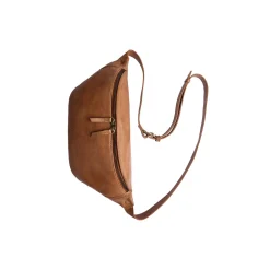 CamdenMBG Bum Bag Soft Vintage, tan w/br. gold