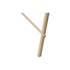 Camp junior skrivebord justerbart, hvid/eg