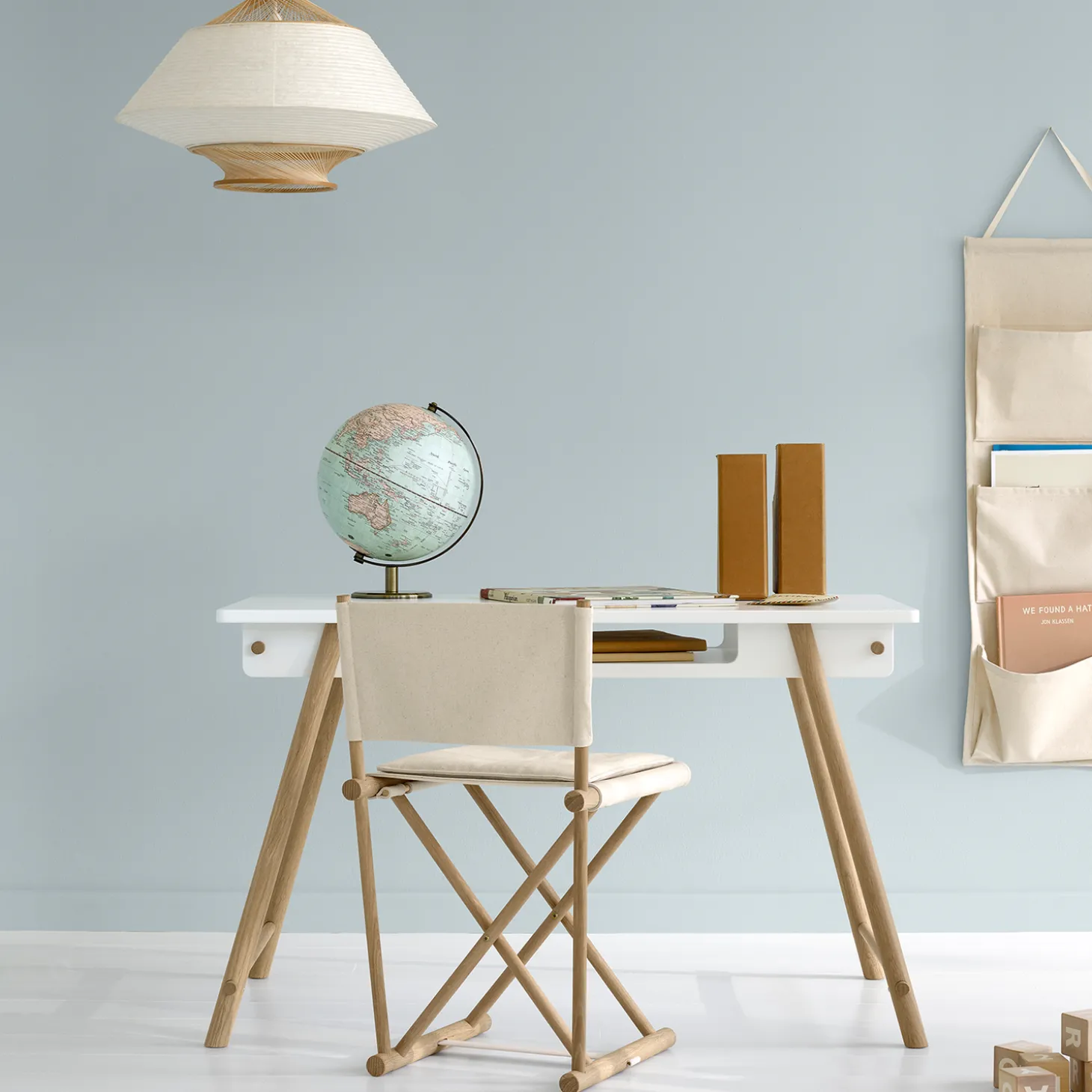 Camp juniorstol, eg/ufarvet