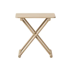 Camp sengebord højt, eg