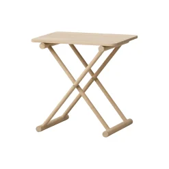 Camp sengebord højt, eg