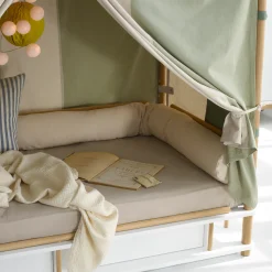 Camp sengehimmel circus, grøn/ufarvet