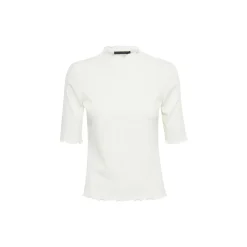 CandaceKB SS Tee, egret