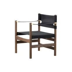 Canvas 21 Chair, olieret røget eg/sort canvas