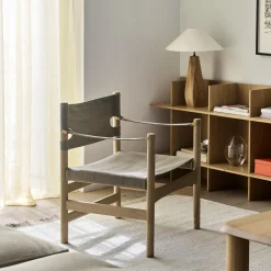 Canvas 21 Chair, sæbebehandlet eg/natur canvas