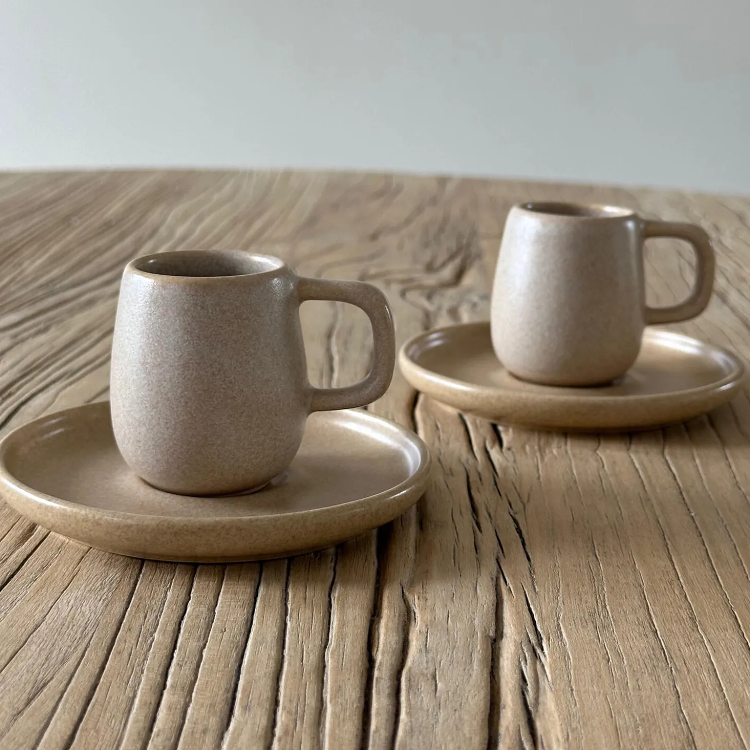 CAPRI Espresso Sæt, mat taupe