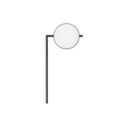 Captain Flint gulvlampe, sort