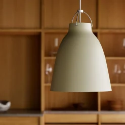 Caravaggio Matt P2 pendel, dusty green