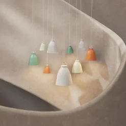 Caravaggio Matt P1 pendel, rusty red