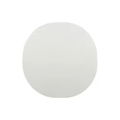 Carmel Bistro Outdoor Dining Table, matt clam white