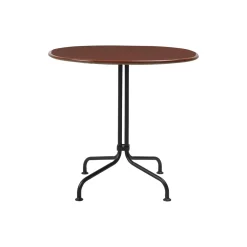 Carmel Bistro Outdoor Dining Table, matt rock red