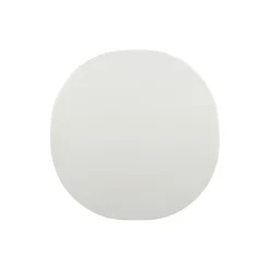 Carmel Bistro Outdoor Lounge Table, matt clam white