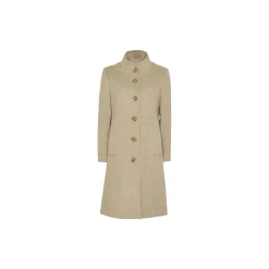 Cashmere Coat W New Parker, champagne beige