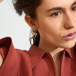 CASSIAN Øreringe, gold plated