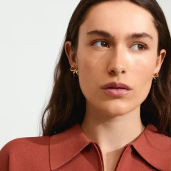 CASSIAN Ørestikker, gold plated