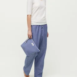 Casual Pant Letto, mix blue