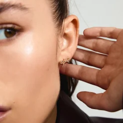 CATHARINA Ørestikker, gold plated