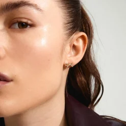 CATHARINA Ørestikker, gold plated