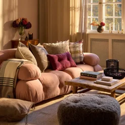 Catskills Logo Pillow Cover, stone/lt beige