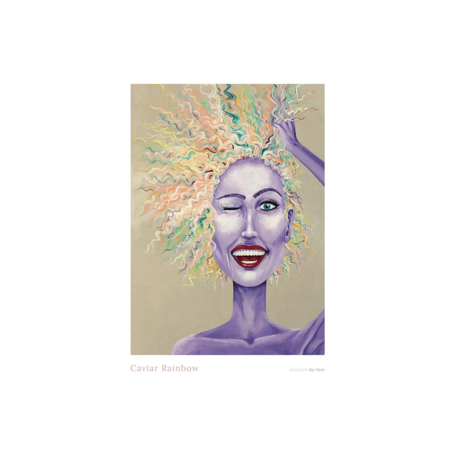 Caviar Rainbow plakat