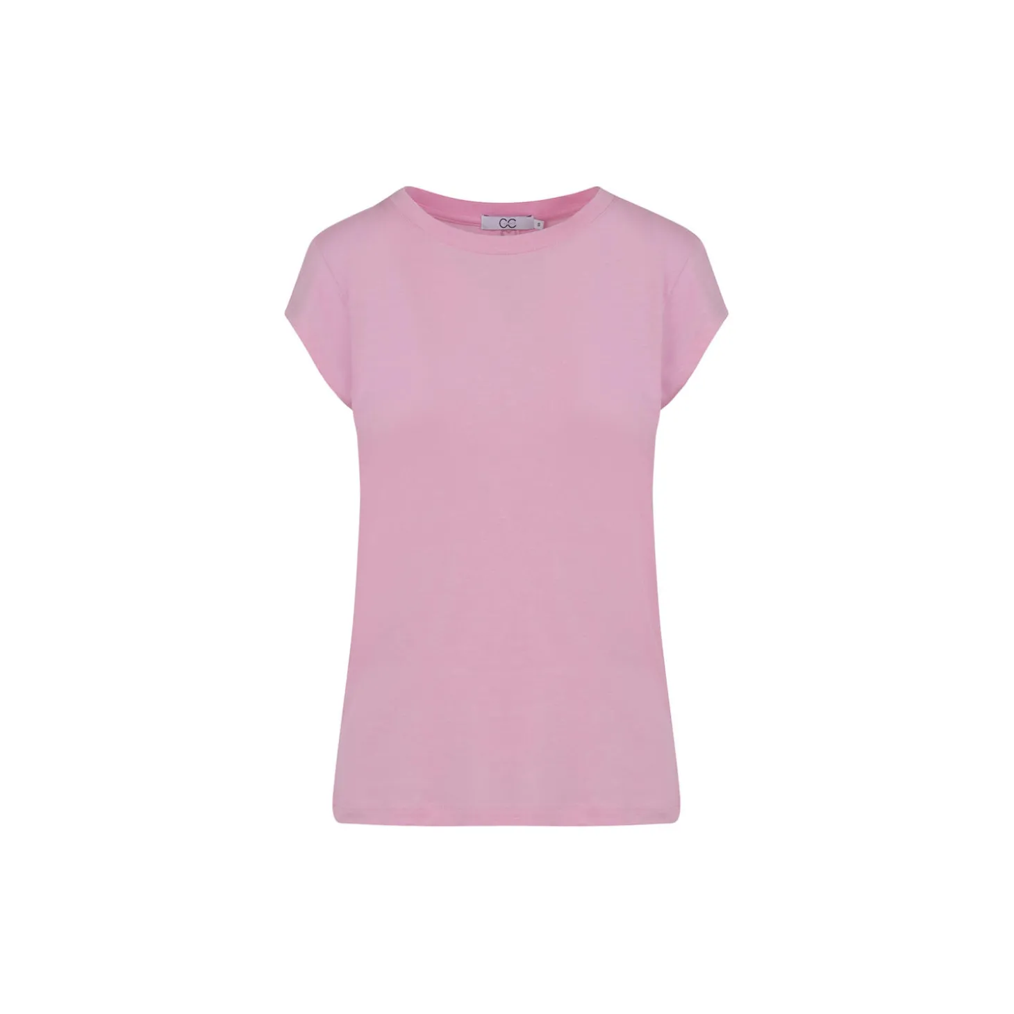 CC Heart Basic T-shirt, baby pink