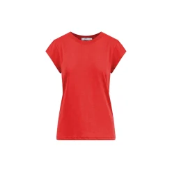 CC Heart Basic T-shirt, berry red