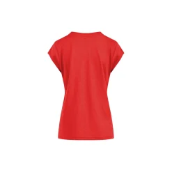 CC Heart Basic T-shirt, berry red