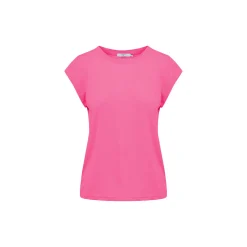 CC Heart Basic T-shirt, clear pink
