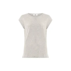 CC Heart Basic T-shirt, light grey melange