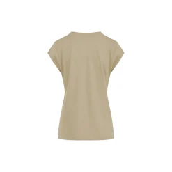 CC Heart Basic T-shirt, sand olive