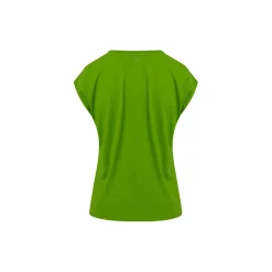 CC Heart Basic V-neck T-shirt, flash green