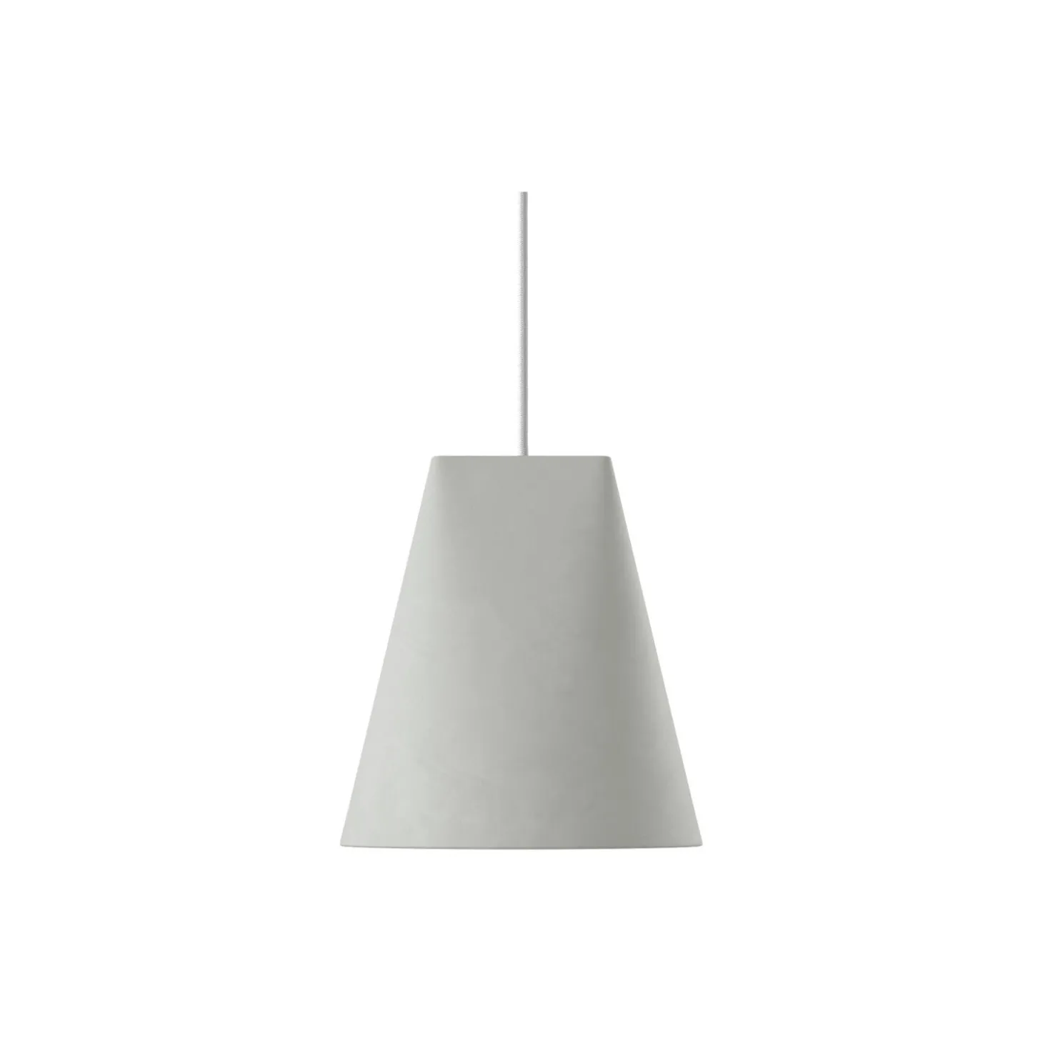 Ceramic Pendant, light grey