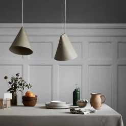 Ceramic Pendant, olive