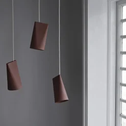 Ceramic Pendant, terracotta